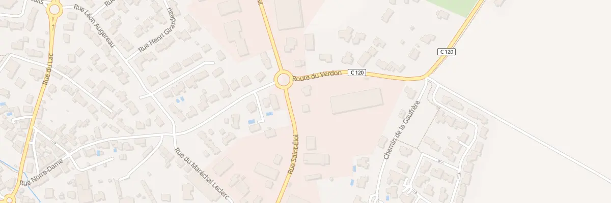 Plan du 2 Rte du Verdon à La Tessoualle
