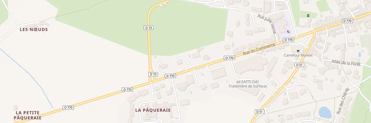 Plan du 119 Rue du Commerce à Erdre-en-Anjou