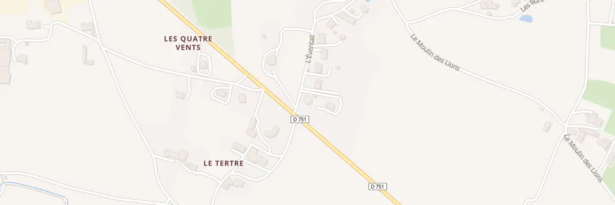 Plan du 9000 L’Éventail à Mauges-sur-Loire
