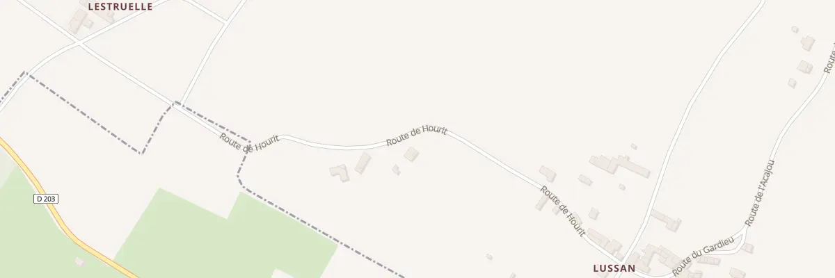Plan du 19 Rte de Hourrit à Ordonnac