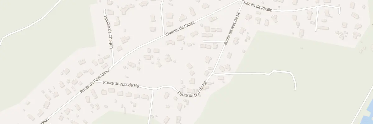 Plan du 24B Rte de Naz de Hé à Salles