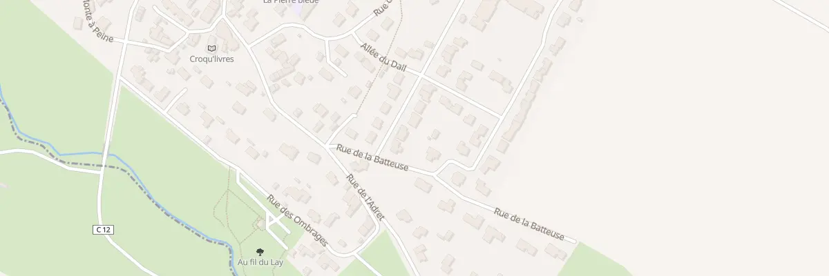 Plan du 4 Rue des javelles à La Meilleraie-Tillay