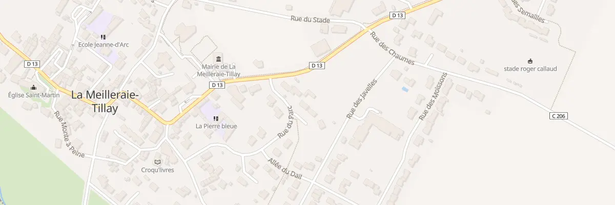 Plan du 6 Rue du parc à La Meilleraie-Tillay