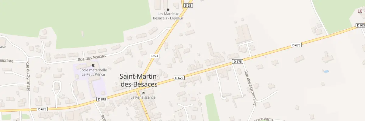 Plan du 9 Rue du 8 Mai 1945-St Mart Besa à Souleuvre en Bocage