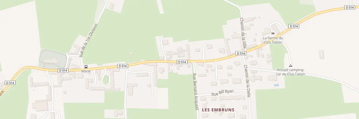 Plan du 5060 Bourg à Colleville-sur-Mer