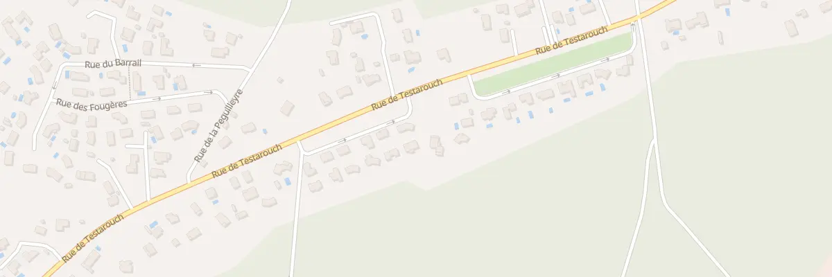 Plan du 54K Rue de Testarouch à Mios