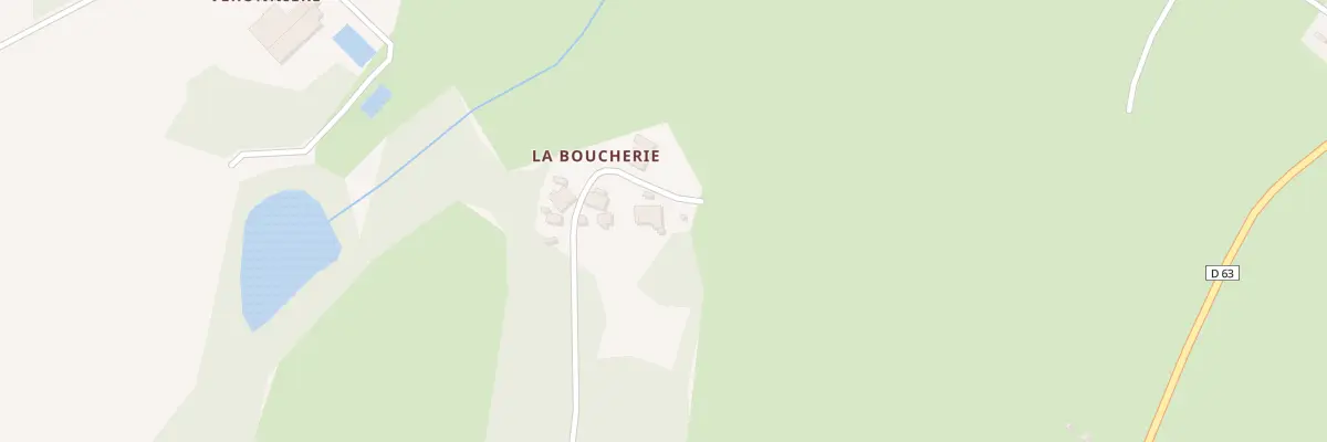Plan du 5125 La Boucherie à Saint-Cyr-des-Gâts