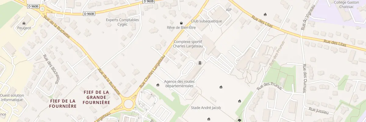 Plan du 11 Rue charles largeteau à Pouzauges