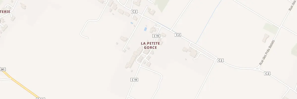Plan du 5178 La Petite Gorce à Corme-Écluse