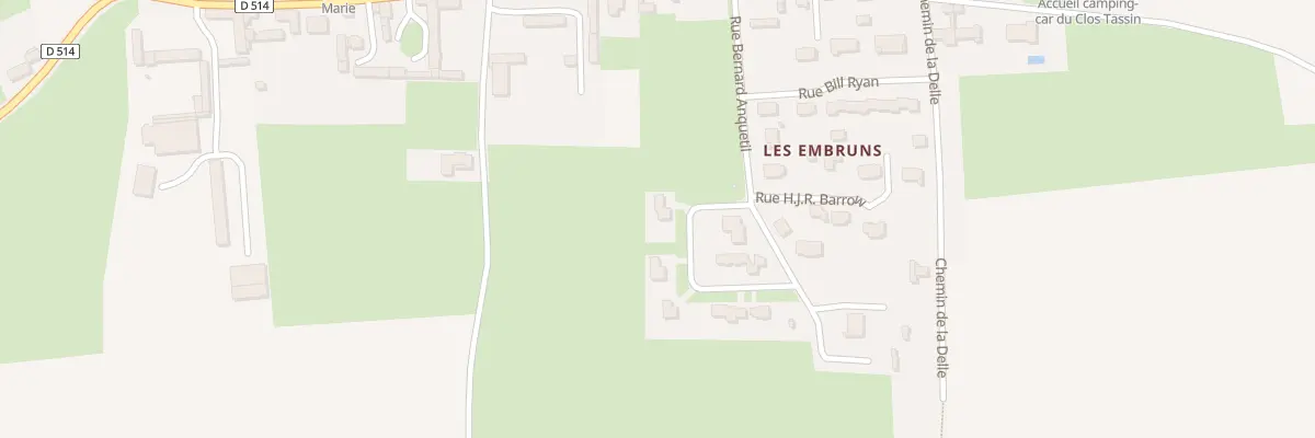 Plan du 40 Rue Elisabeth Richardson à Colleville-sur-Mer