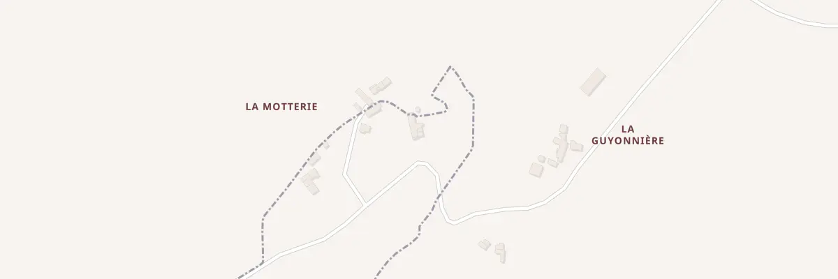 Plan du 4 La Motterie à Hercé