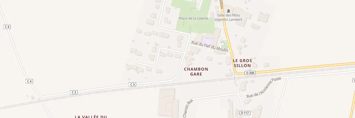 Plan du 1 Rue de l’An 2000 à Chambon