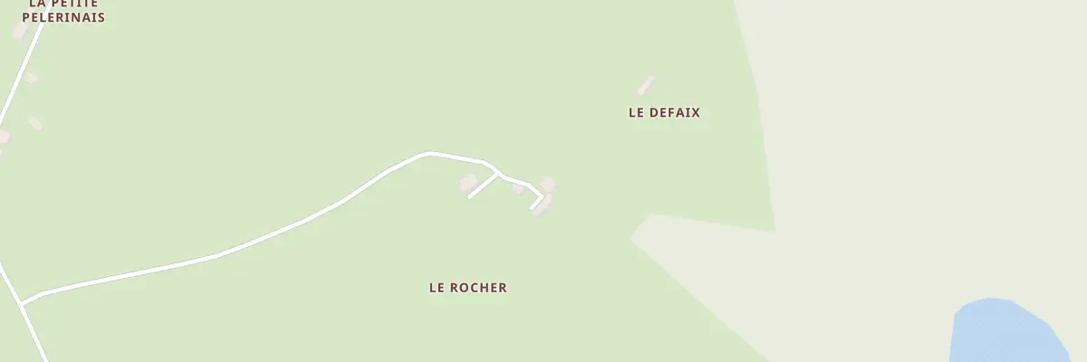 Plan du 3 Le Rocher à Chailland