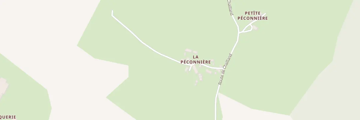 Plan du 88 Che de la Péconnière à Montenay