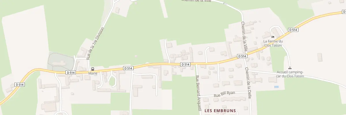 Plan du 802 Rte d’Omaha Beach à Colleville-sur-Mer