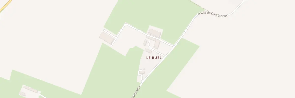 Plan du 831 Rte de Courtandin à Cormolain