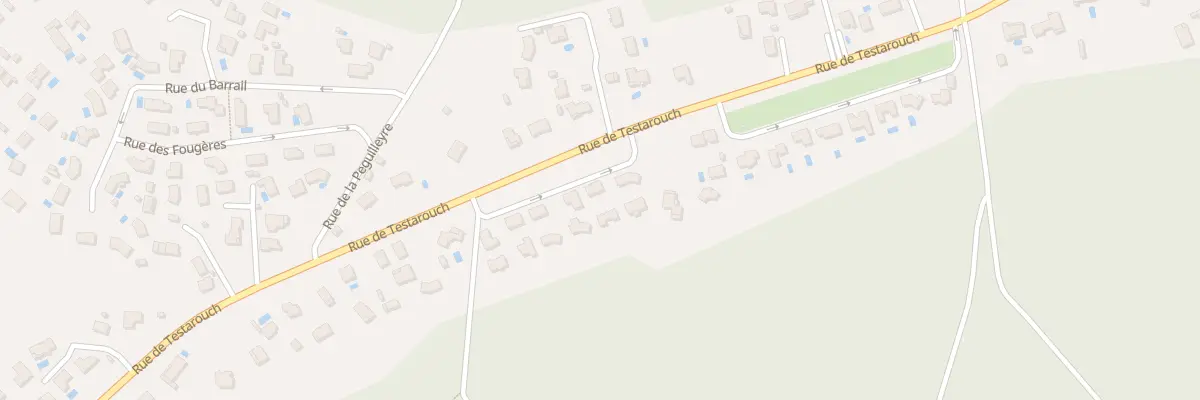 Plan du 54I Rue de Testarouch à Mios