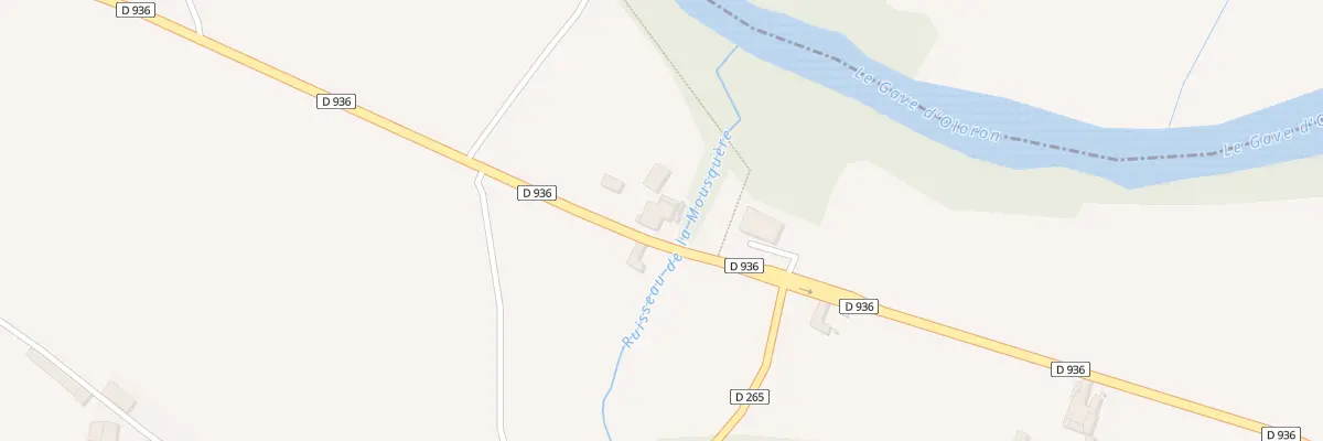 Plan du 2 D 936 à Montfort