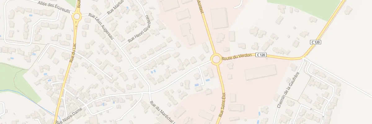 Plan du 57 Rue Notre Dame à La Tessoualle