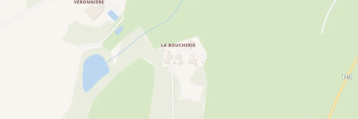 Plan du 5258 La Boucherie à Saint-Cyr-des-Gâts
