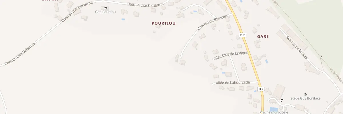 Plan du 179 Che de Blancon à Montfort-en-Chalosse