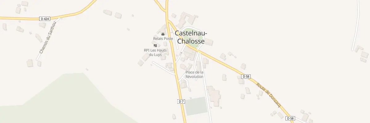 Plan du 150 Pl de la Chalosse à Castelnau-Chalosse