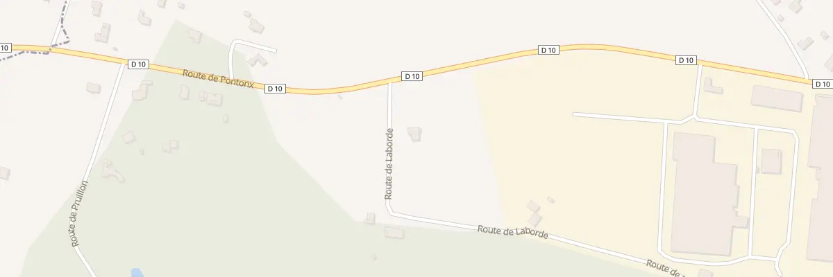 Plan du 900 Rte de Laborde à Saint-Geours-d’Auribat