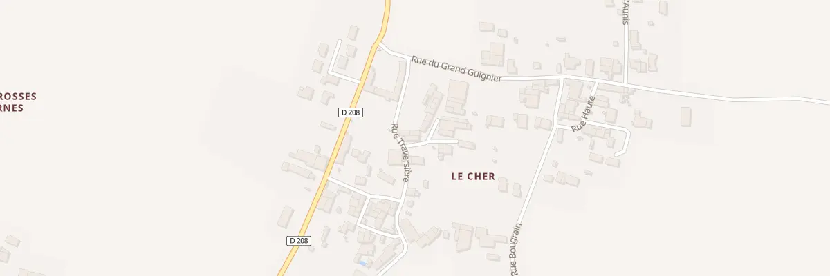 Plan du 1 Imp de la Forge à Saint-Georges-du-Bois