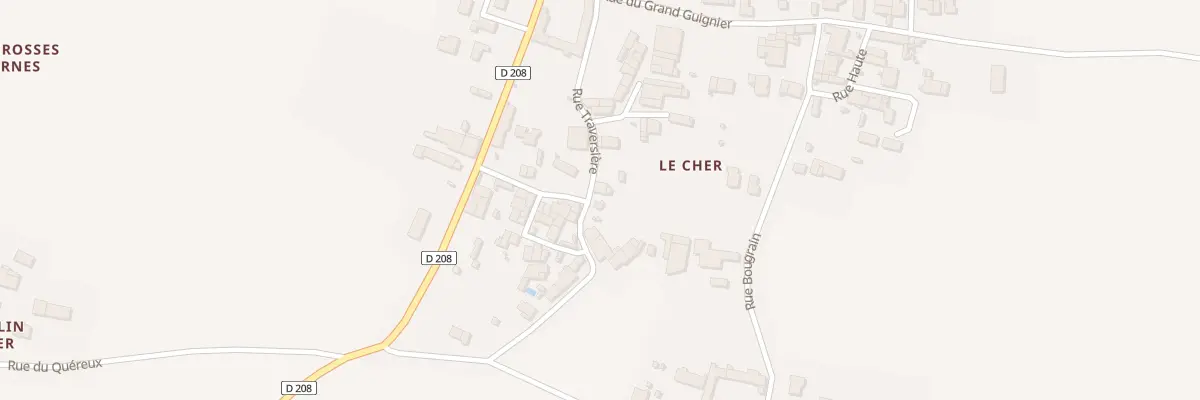Plan du 5 Rue Traversière à Chambon