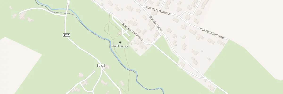 Plan du 8 Rue des ombrages à La Meilleraie-Tillay