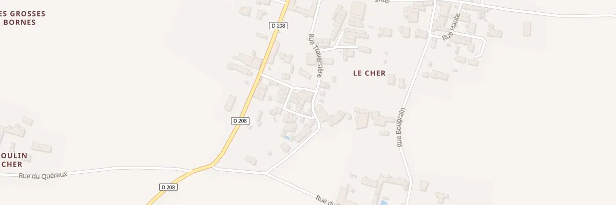 Plan du 4 Rue Traversière à Chambon