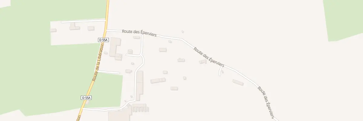 Plan du 186 Rte des Eperviers - Vaudry à Vire Normandie