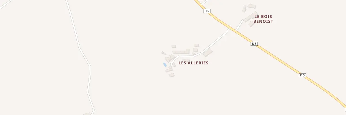 Plan du 3 Les Alleris à Hercé