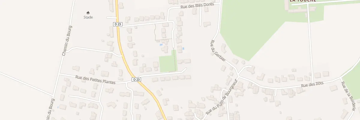 Plan du 11 Rue de la grande ouche à Sérigné