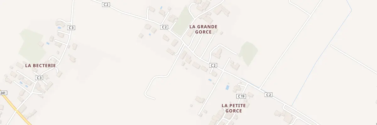 Plan du 36 Rue de la Grande Gorce à Corme-Écluse