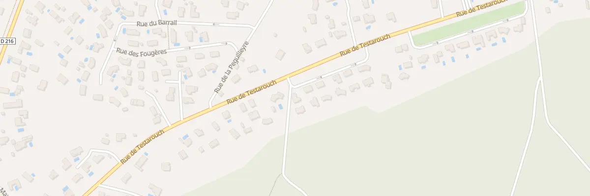 Plan du 54A Rue de Testarouch à Mios