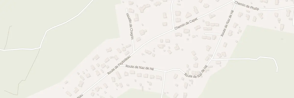 Plan du 75 Rte de Peybideau à Salles