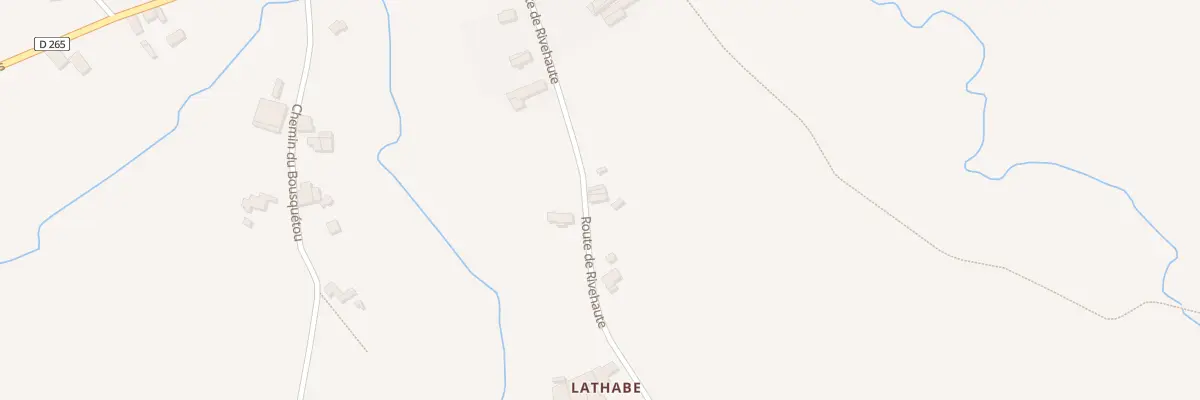 Plan du 13 Rte de Rivehaute à Montfort