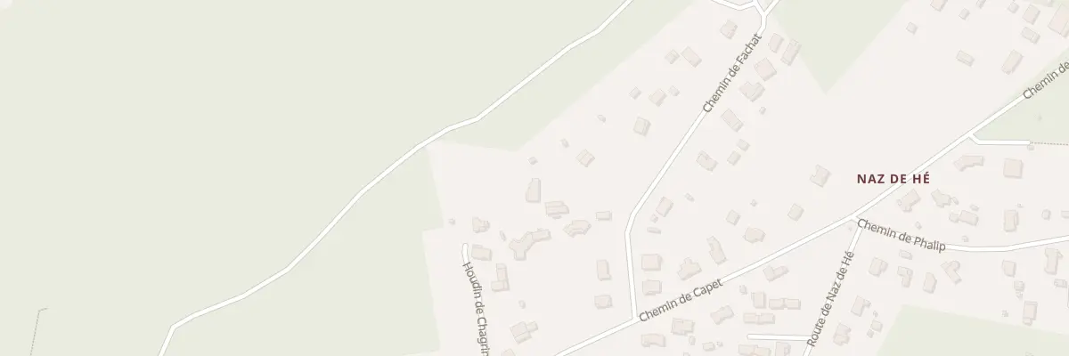 Plan du 8 Che de Fachat à Salles