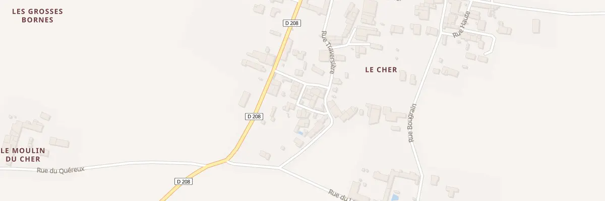 Plan du 1 Rue Goscelin à Chambon