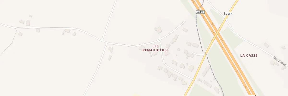 Plan du 16 Les Renaudieres à Cabariot