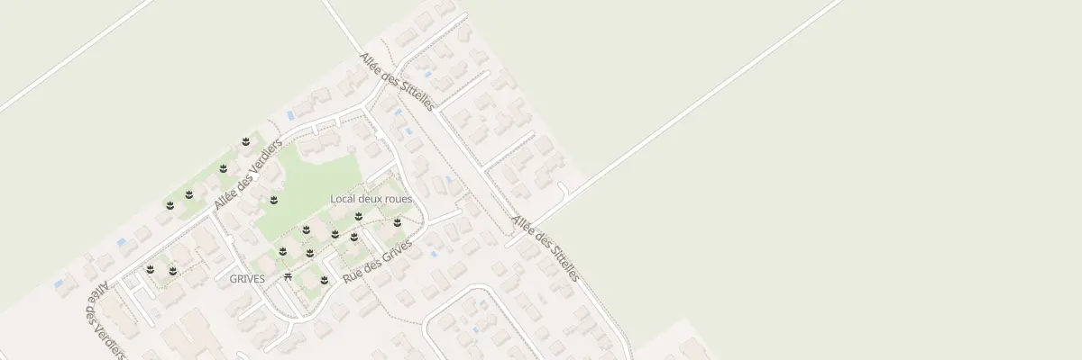 Plan du 2 Rue des Alouettes à Marcheprime