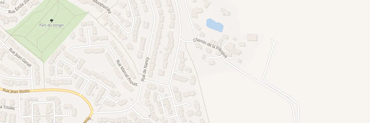 Plan du 3 Rue de Pont à Mousson à Cholet