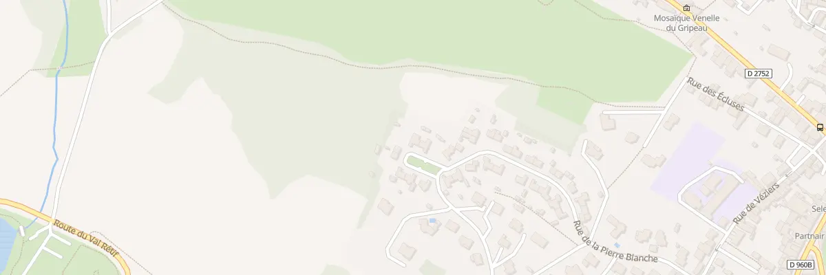 Plan du 42 Rue de la pierre blanche à Pouzauges
