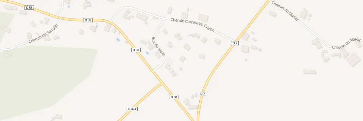 Plan du 82 Rue de Mora à Castelnau-Chalosse