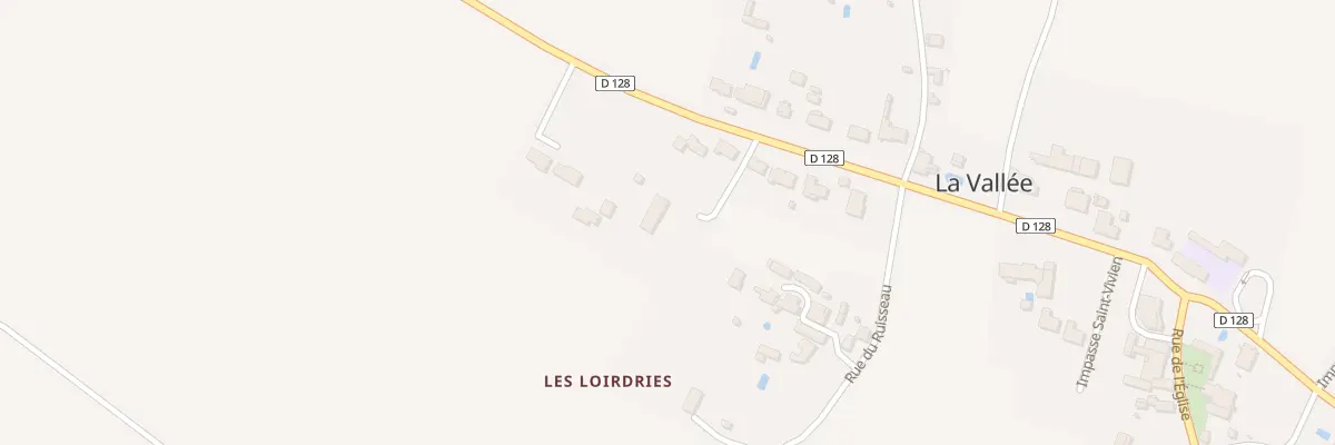 Plan du 27 Rue René Bitaud à La Vallée