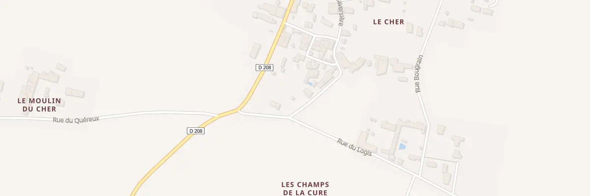Plan du 12 Rue Traversière à Chambon