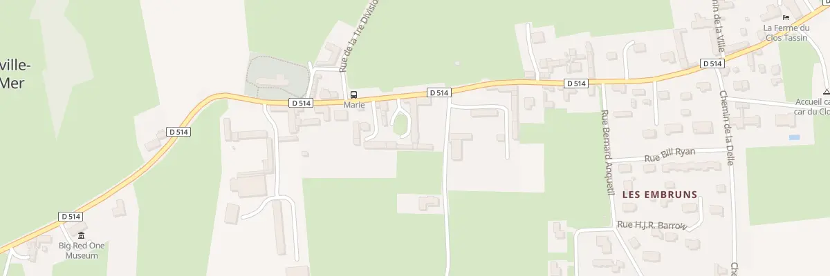 Plan du 5194 Che des Croquets à Colleville-sur-Mer
