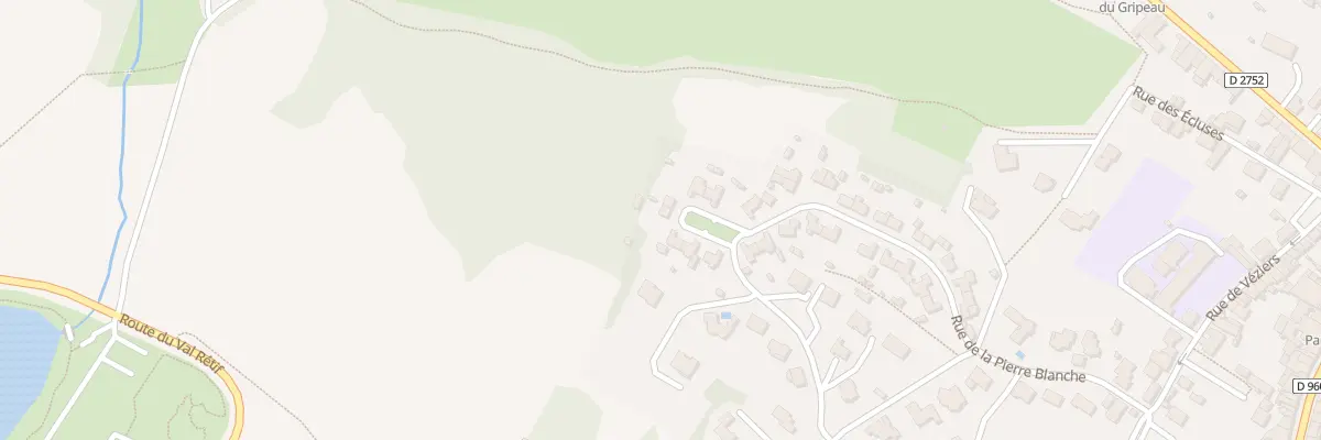 Plan du 45 Rue de la pierre blanche à Pouzauges