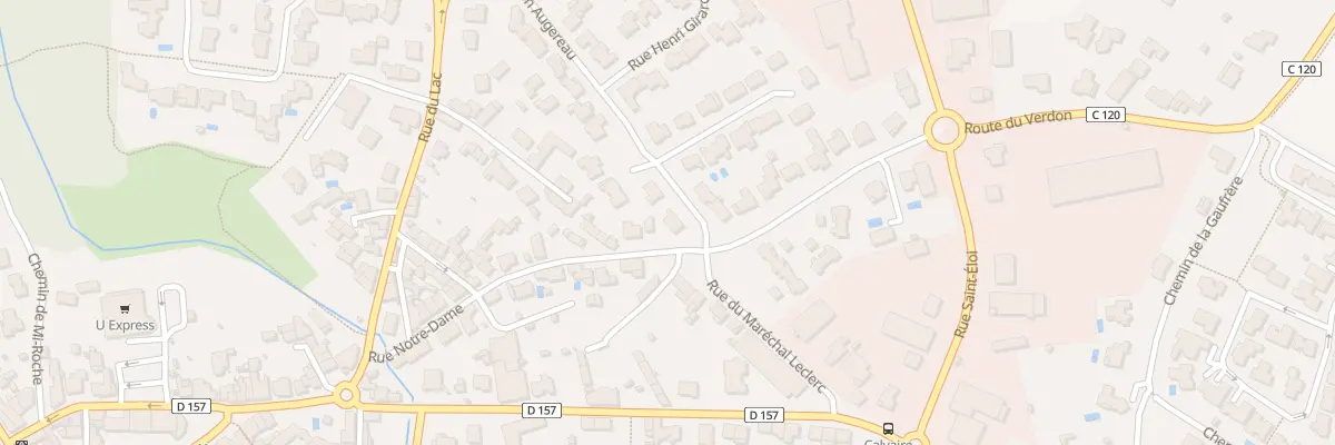 Plan du 1 Rue Pasteur à La Tessoualle